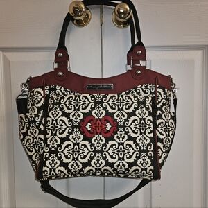 Petunia Pickle Bottom Red City Carryall Diaper Bag